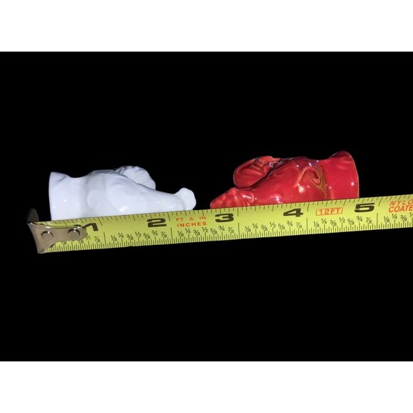 Small Mini Chicken Rooster Salt and Pepper Shaker Set - Picture 9 of 10